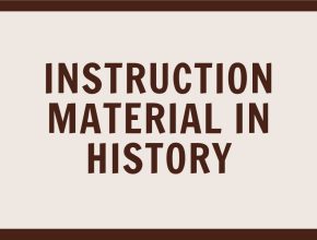 Instruction material in history