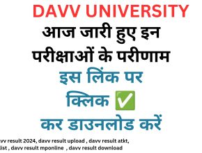 DAVV result